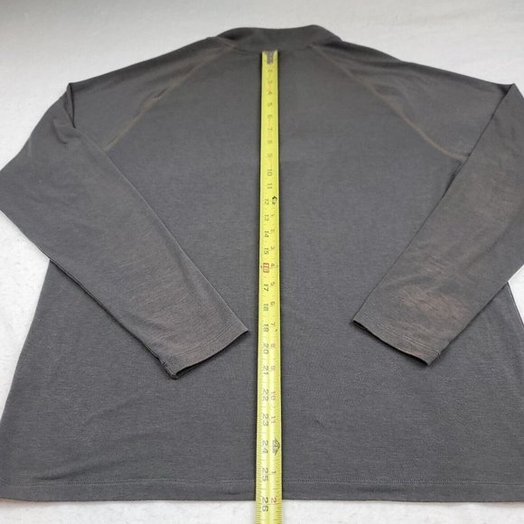 Free Fly Mens M‎ Shirt Polo Bamboo Performance Gray Long Sleeve Henley - Issues - Picture 11 of 15